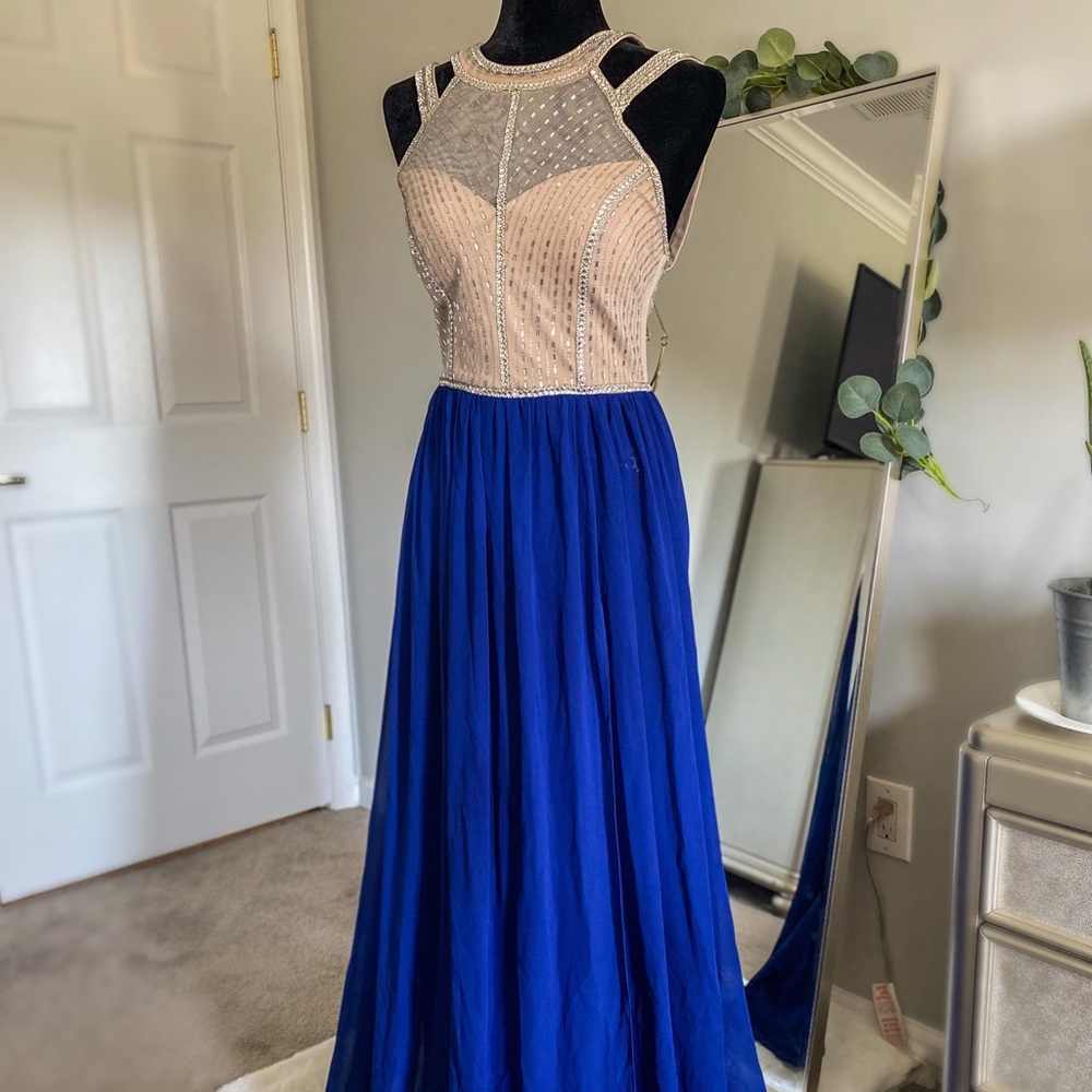 Navy Formal Gown